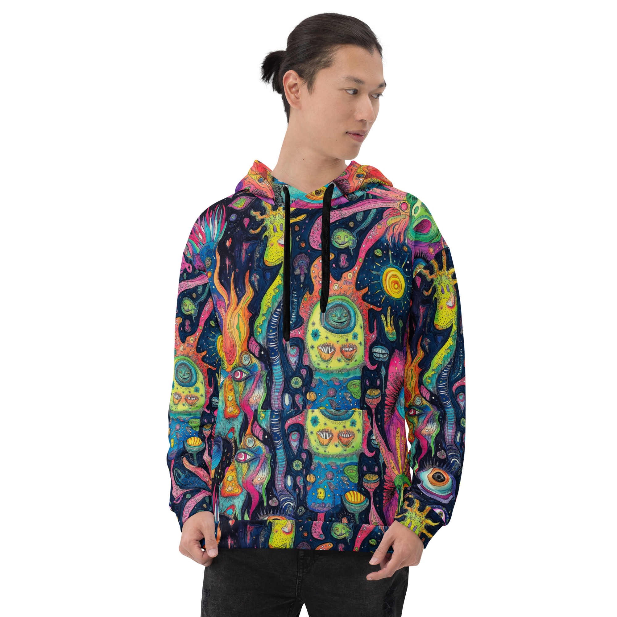 ACID COSMOS Unisex Pullover Hoodie (D09) – TertlPeak