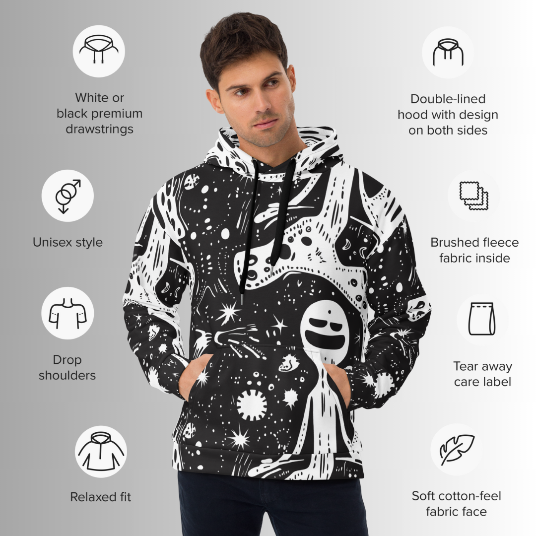 ALIEN SOUL Unisex Pullover Hoodie (D03)