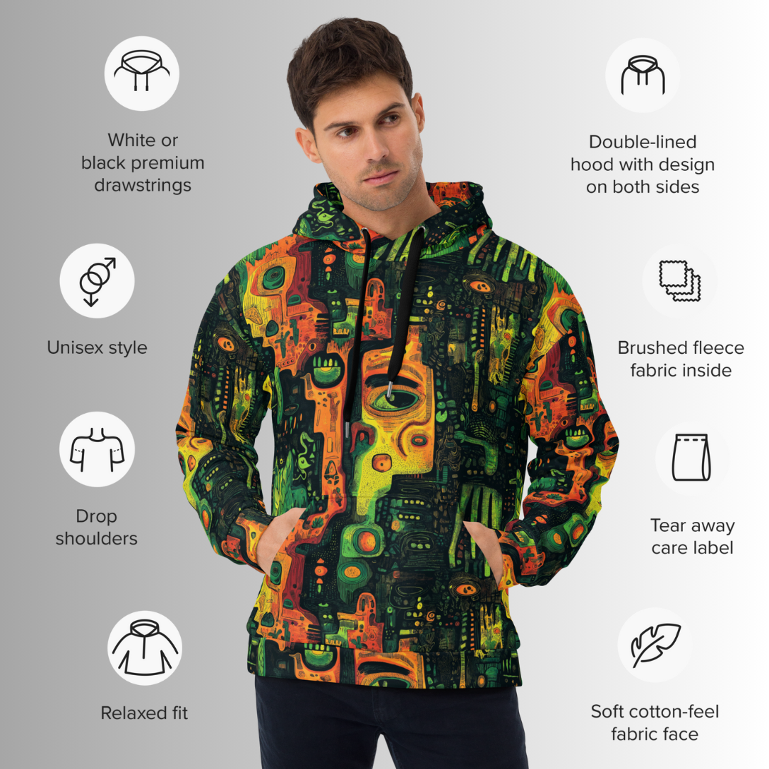 AMAZON TRIPCODE Unisex Pullover Hoodie (D07)