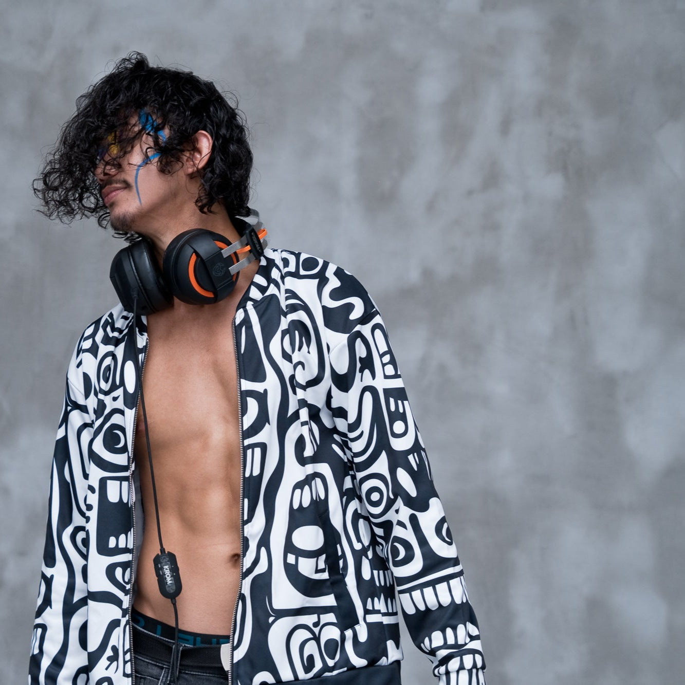 TOTEMIC VIBES Unisex Bomber Jacket (D05)