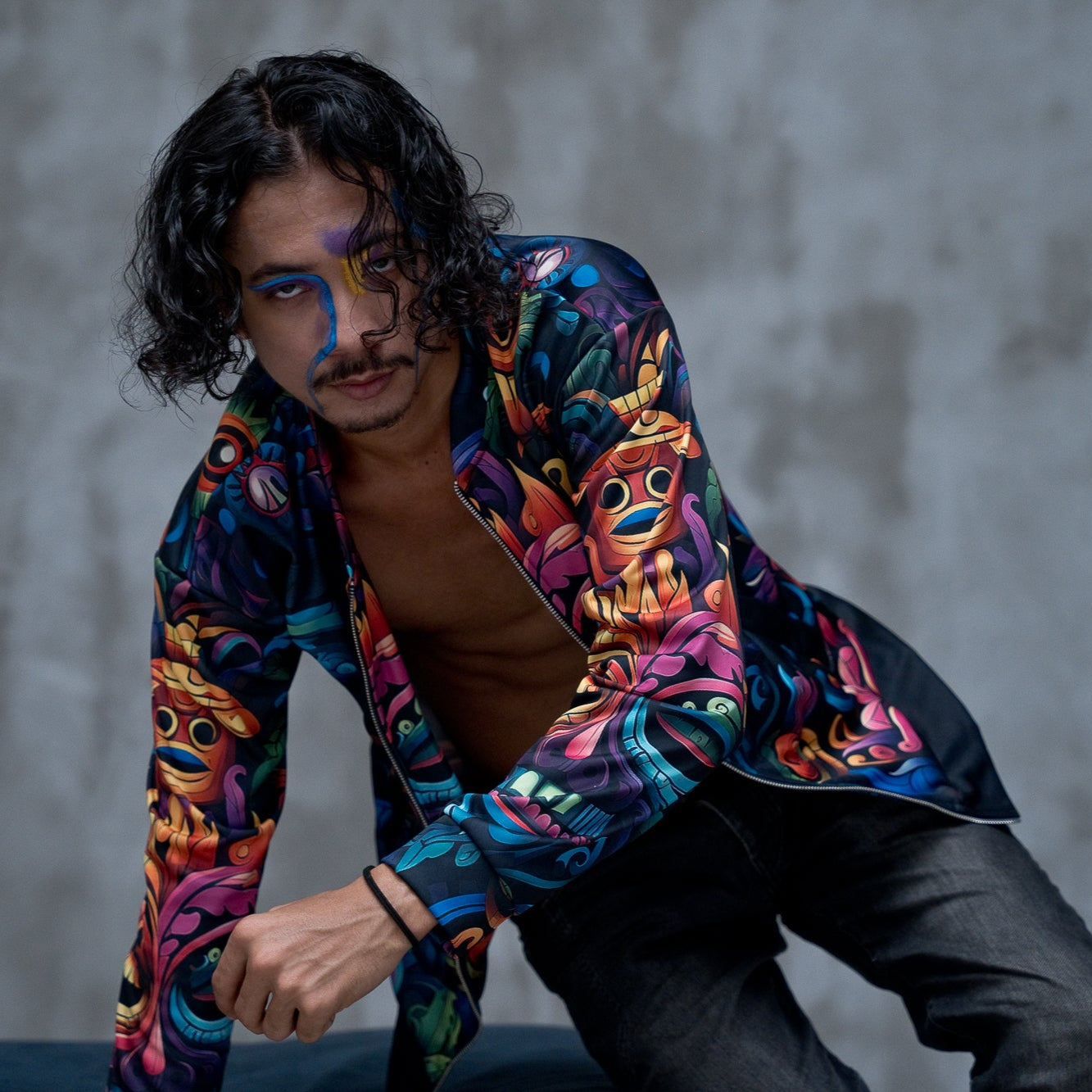 AZTEC TRANCE  Unisex Bomber Jacket (D01)