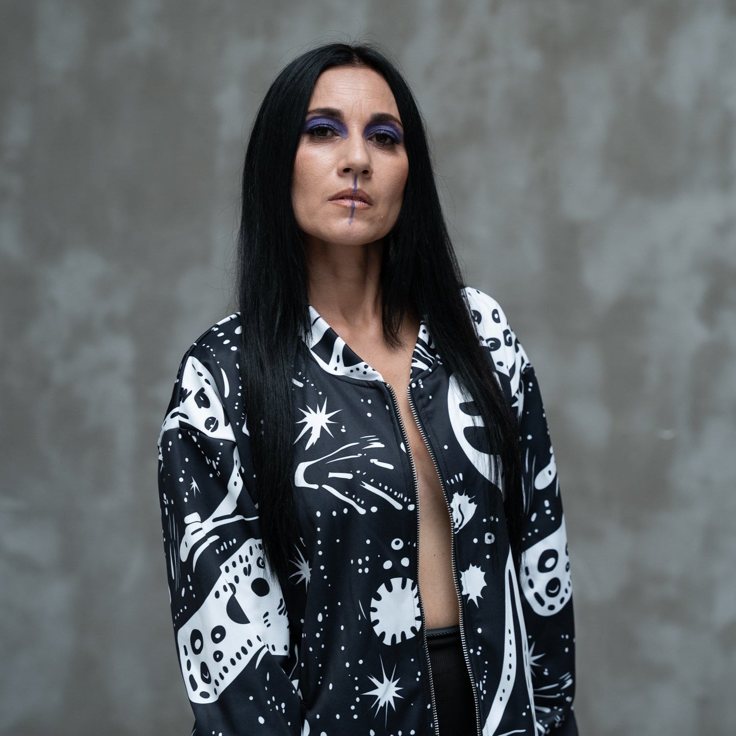 ALIEN SOUL Unisex Bomber Jacket (D03)