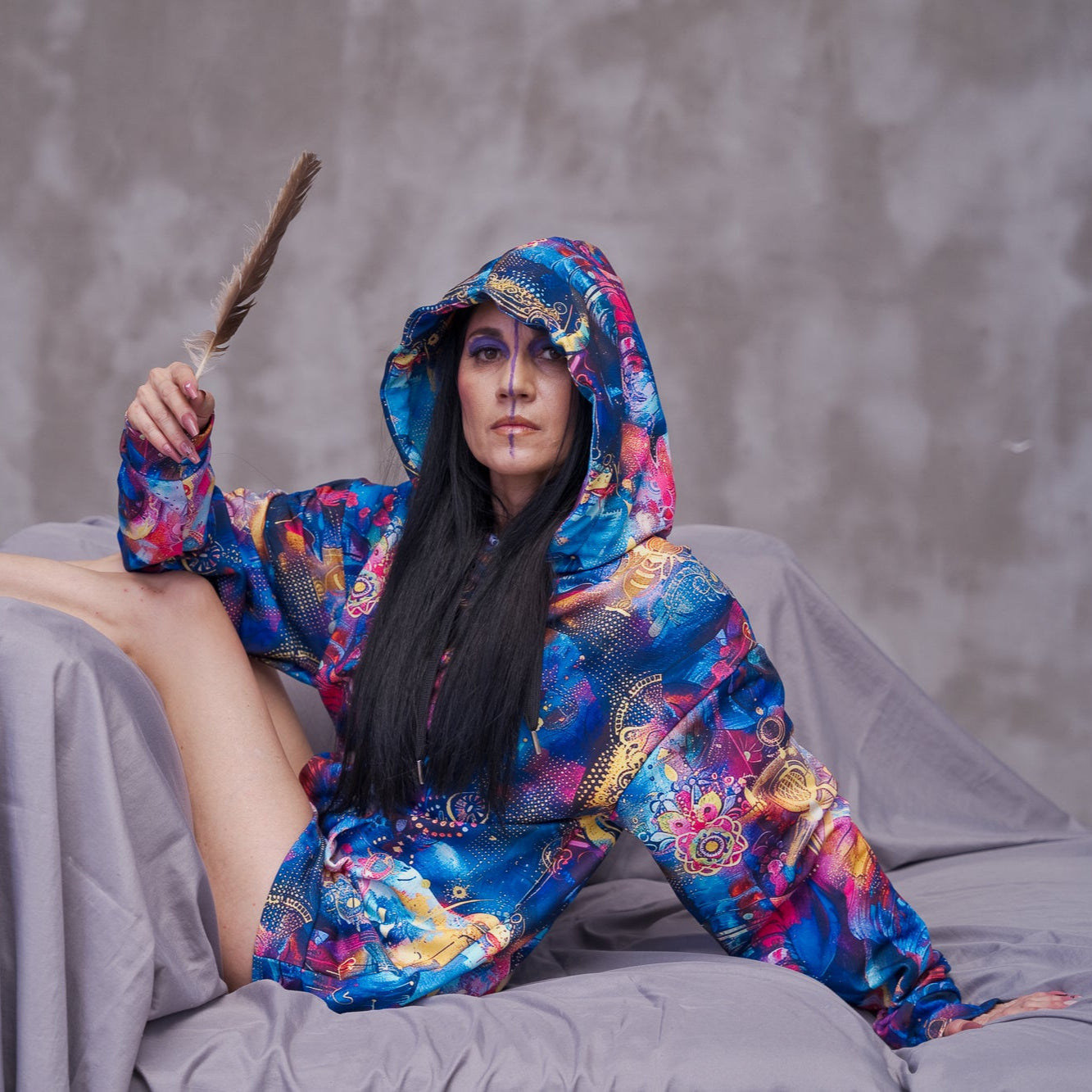 SACRED TUSK DREAM Unisex Pullover Hoodie (D06)