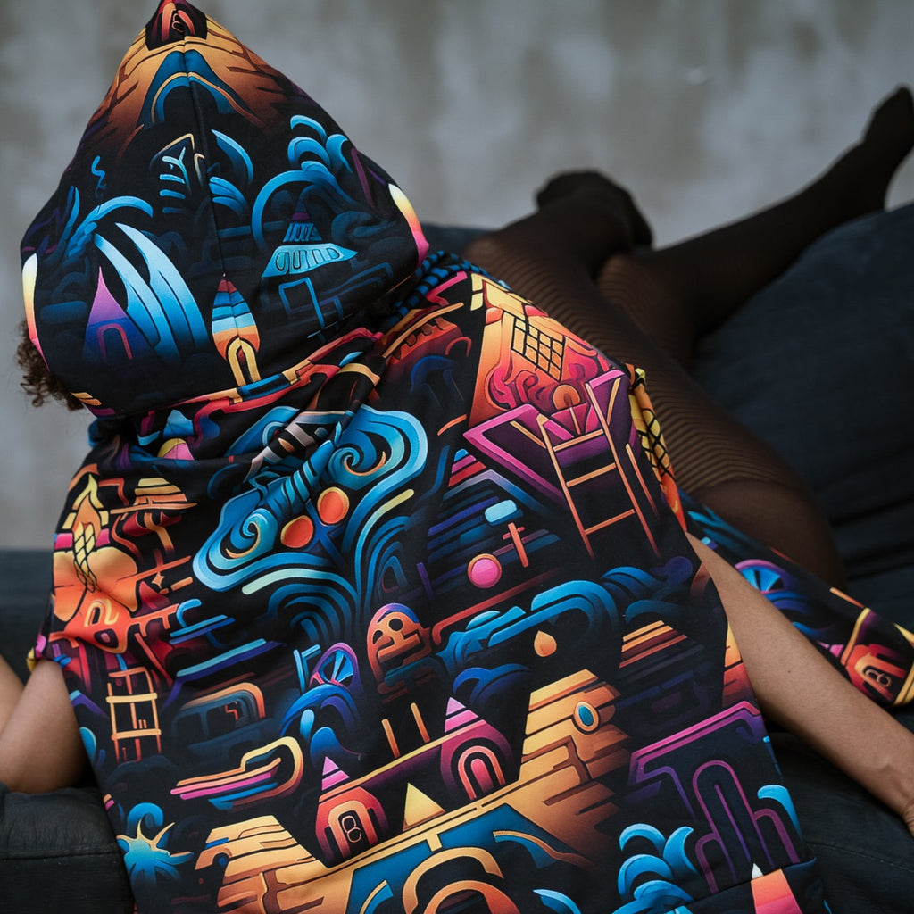 SACRED GEOMETRIP Unisex Pullover Hoodie (D02)