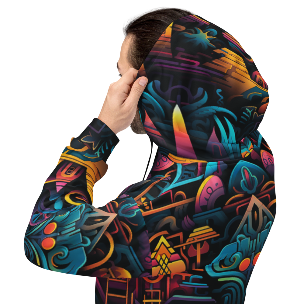 SACRED GEOMETRIP Unisex Pullover Hoodie (D02)