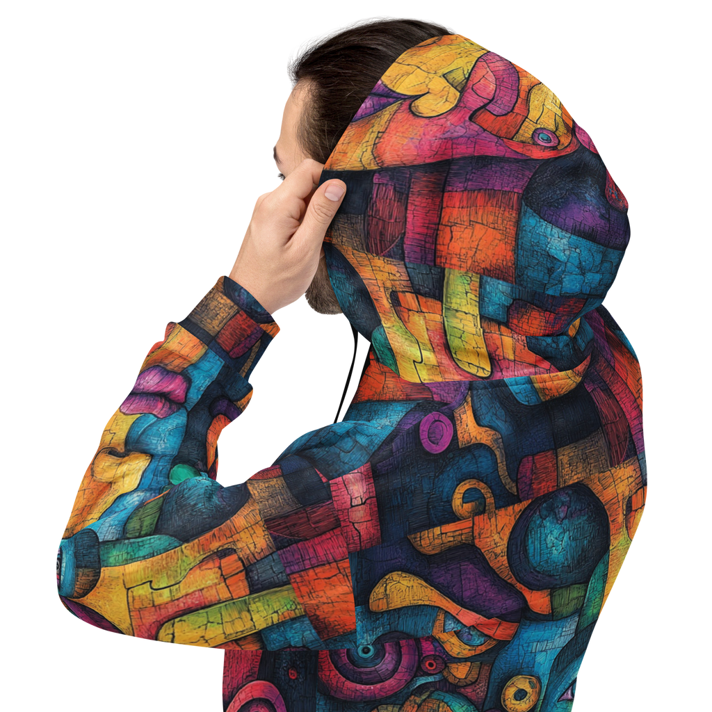 FEMME FRACTALE Unisex Pullover Hoodie (D08)