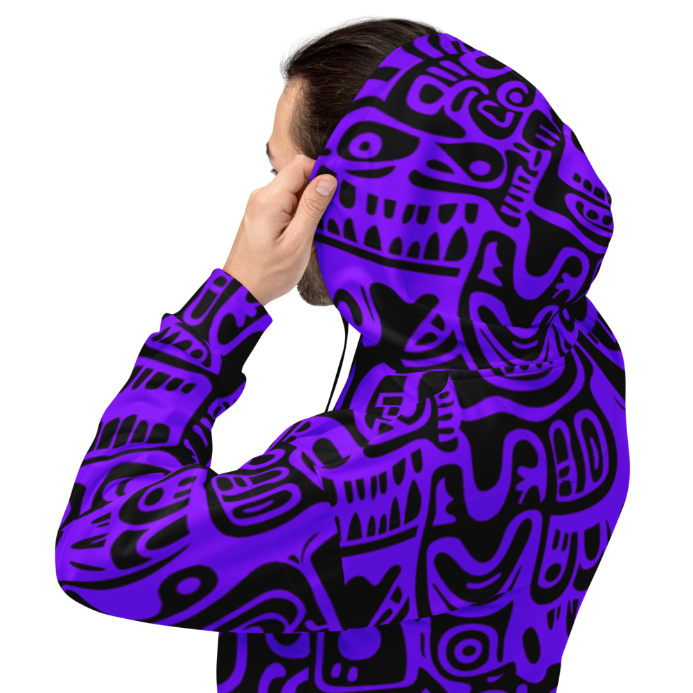 TOTEMIC VIBES VIOLET - special edition Unisex Pullover Hoodie (D10)