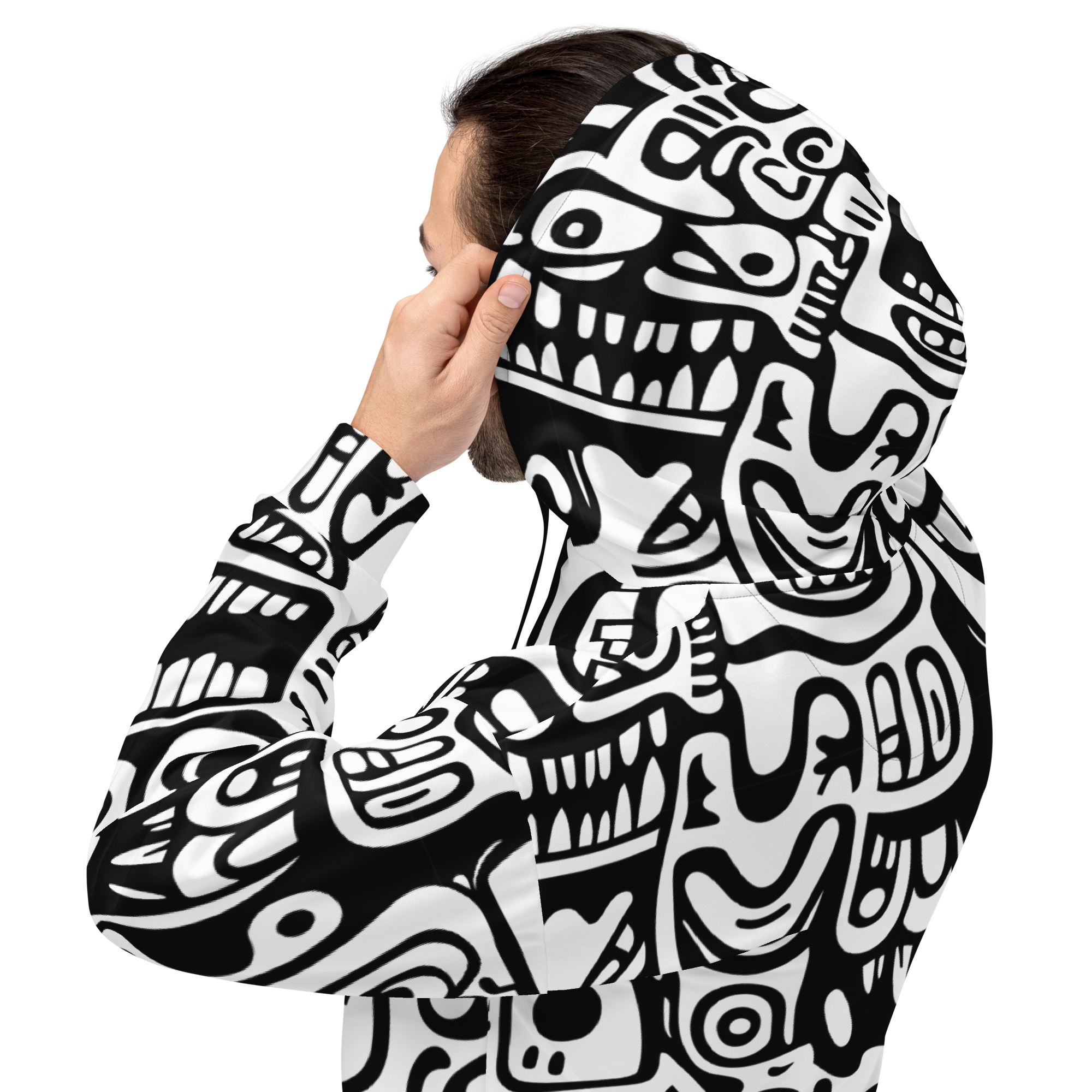 TOTEMIC VIBES Unisex Pullover Hoodie (D05)