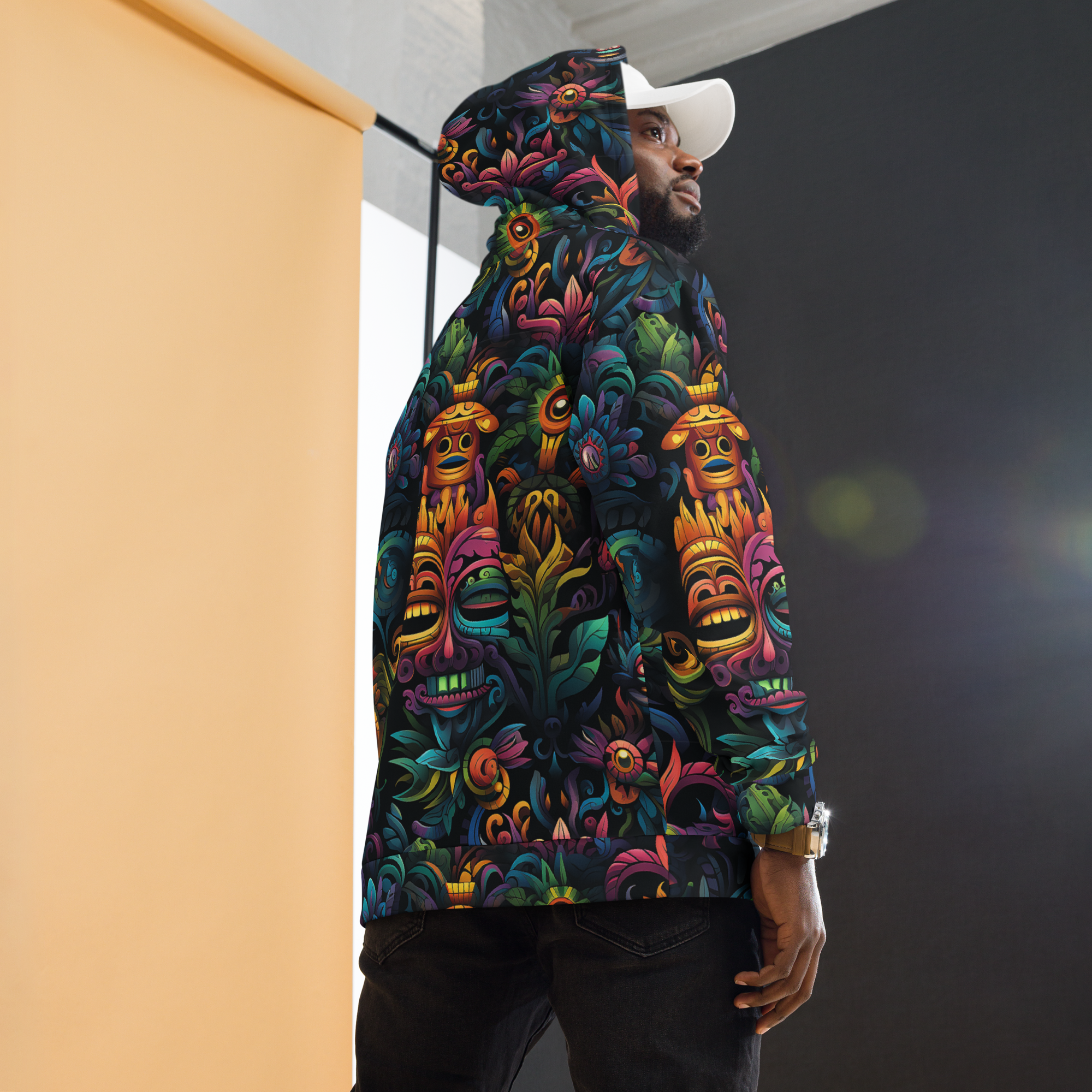 AZTEC TRANCE Unisex Pullover Hoodie (D01)
