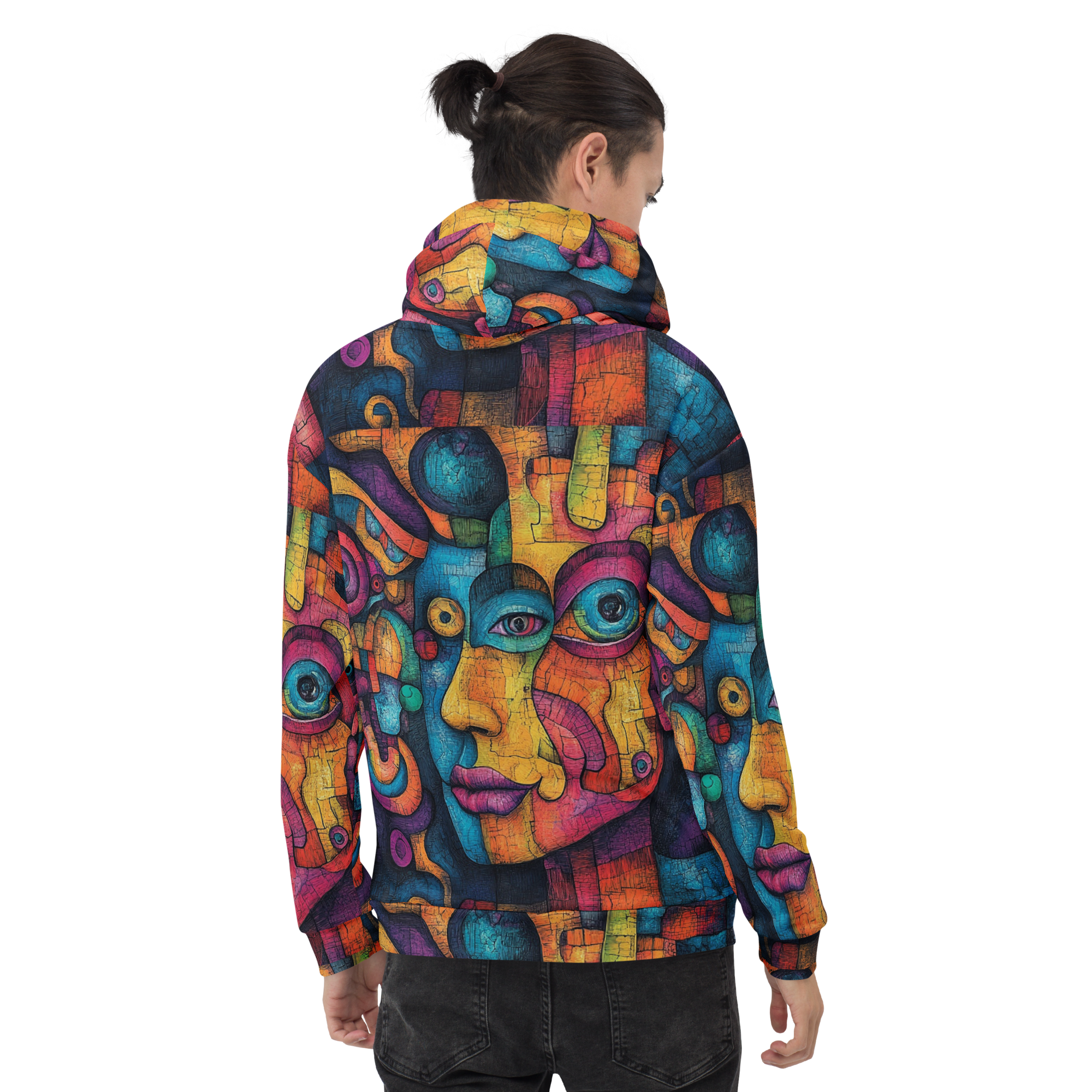 FEMME FRACTALE Unisex Pullover Hoodie (D08)