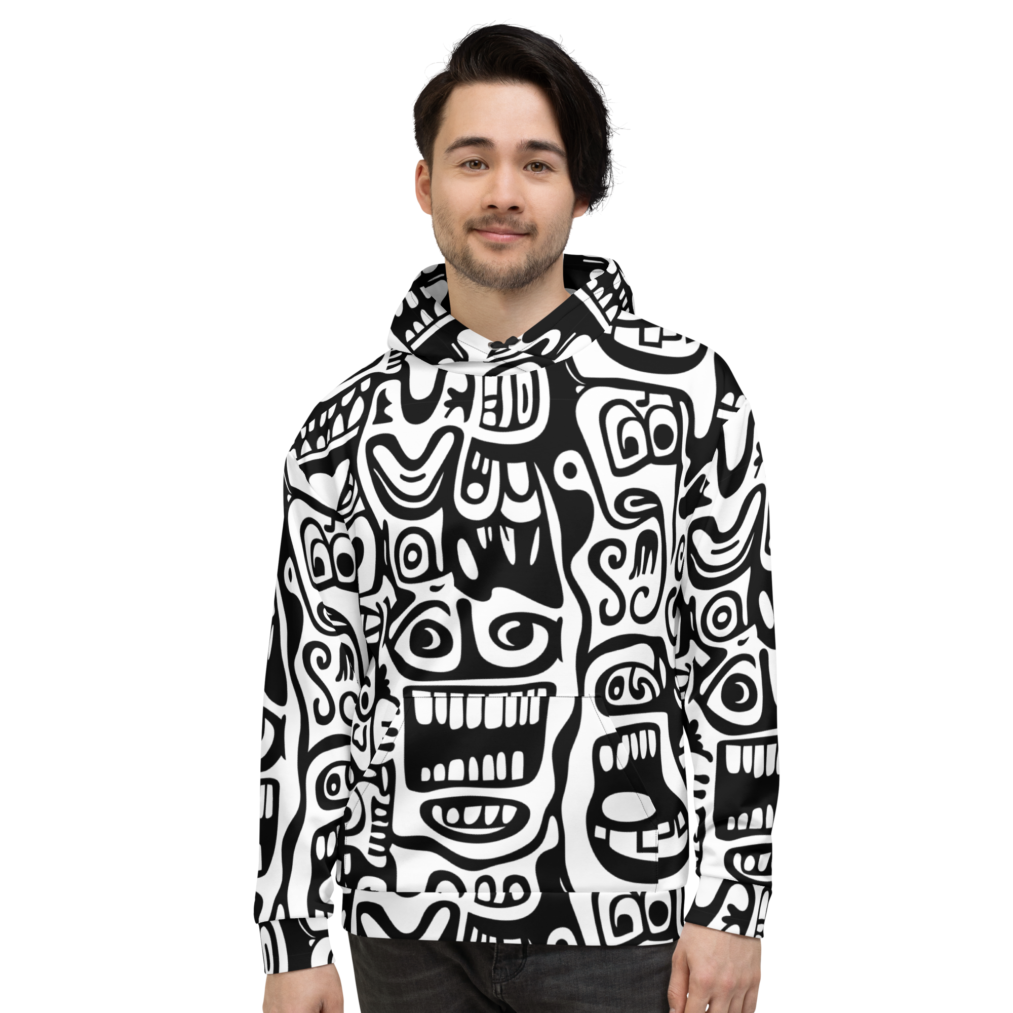 TOTEMIC VIBES Unisex Pullover Hoodie (D05)