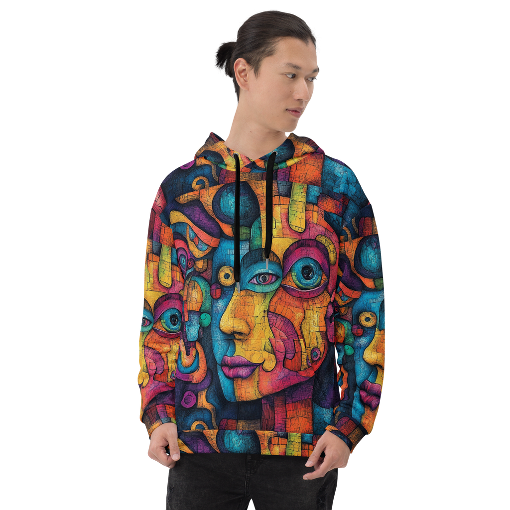 FEMME FRACTALE Unisex Pullover Hoodie (D08)
