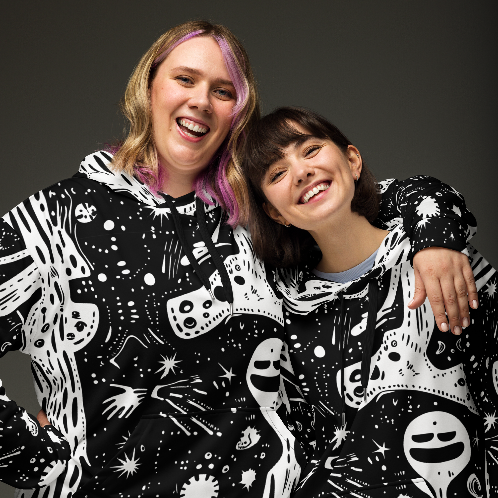 ALIEN SOUL Unisex Pullover Hoodie (D03)