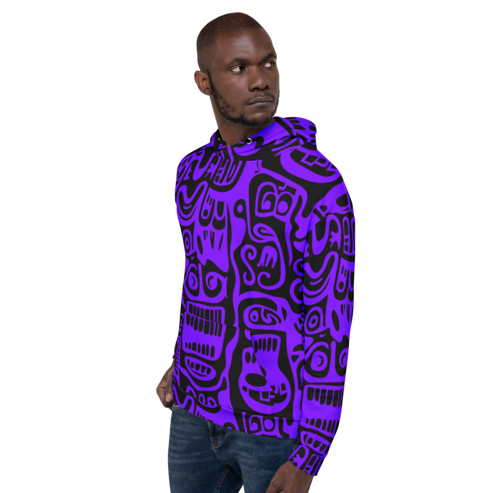 TOTEMIC VIBES VIOLET - special edition Unisex Pullover Hoodie (D10)