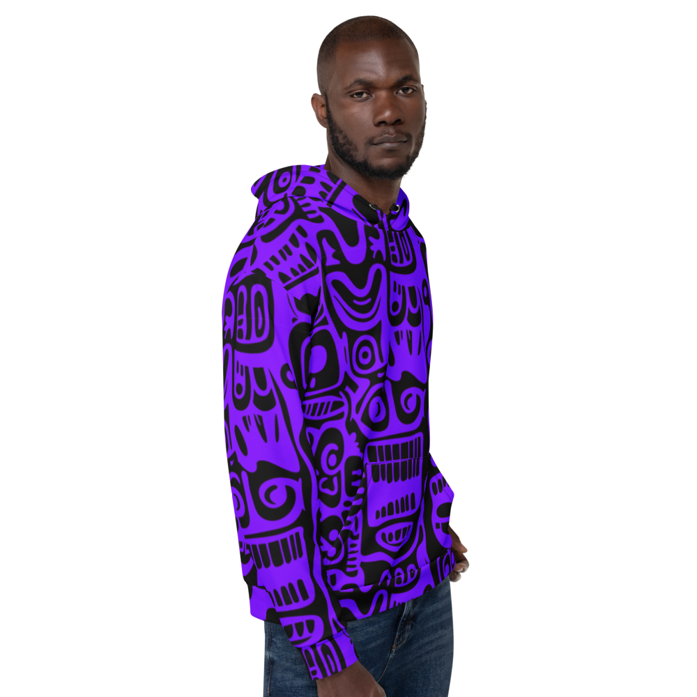 TOTEMIC VIBES VIOLET - special edition Unisex Pullover Hoodie (D10)