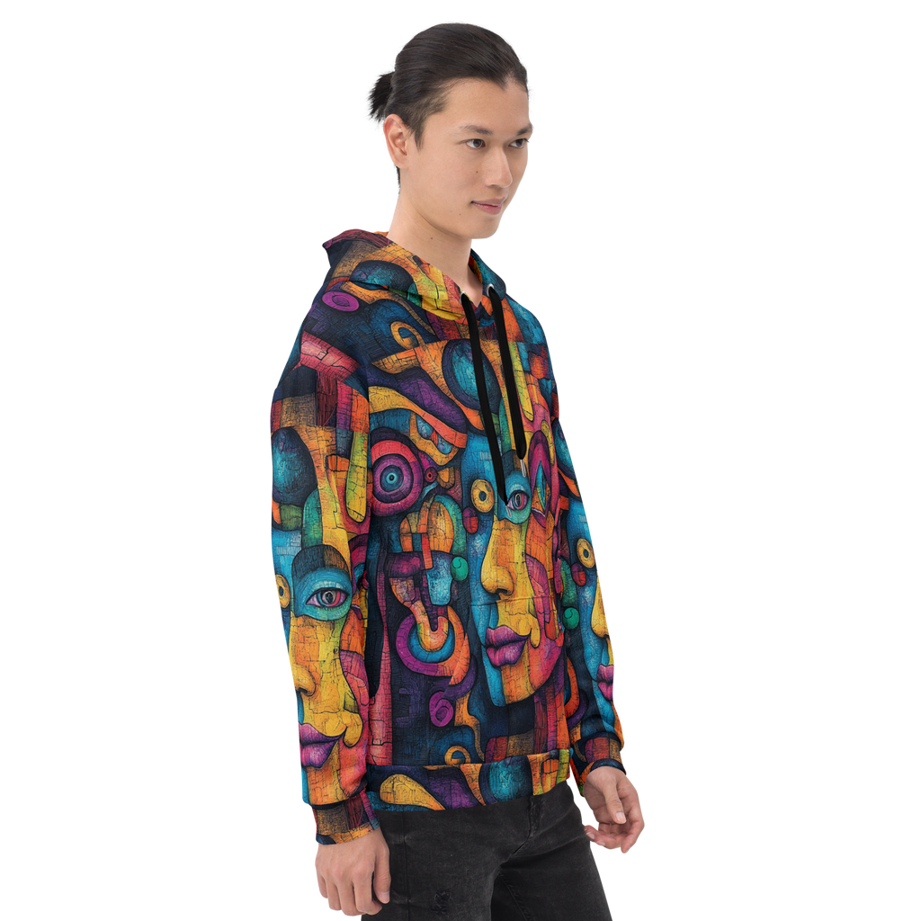 FEMME FRACTALE Unisex Pullover Hoodie (D08)