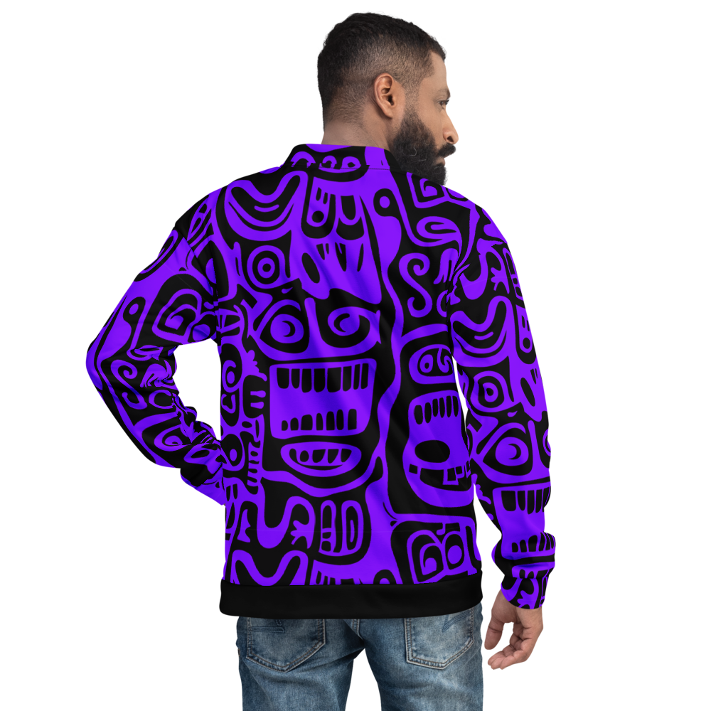 TOTEMIC VIBES VIOLET - special edition Unisex Bomber Jacket (D10)