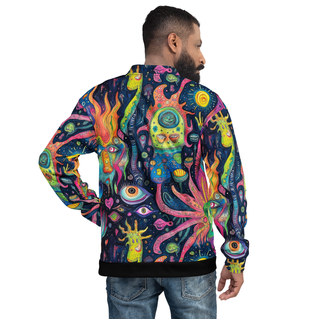 ACID COSMOS Unisex Bomber Jacket (D09)