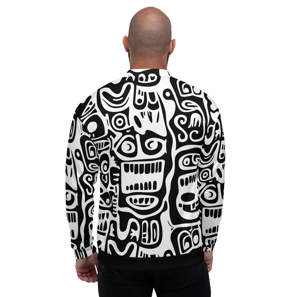 TOTEMI VIBES (inverted) Unisex Bomber Jacket (D05)