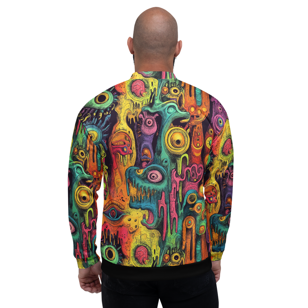 THIRD EYE DRIP Unisex Bomber Jacket (D04)