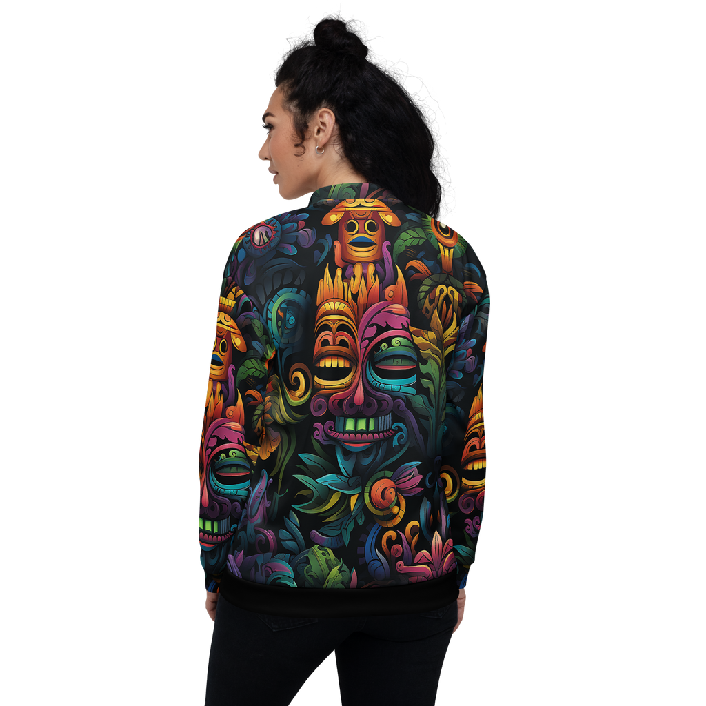 AZTEC TRANCE  Unisex Bomber Jacket (D01)