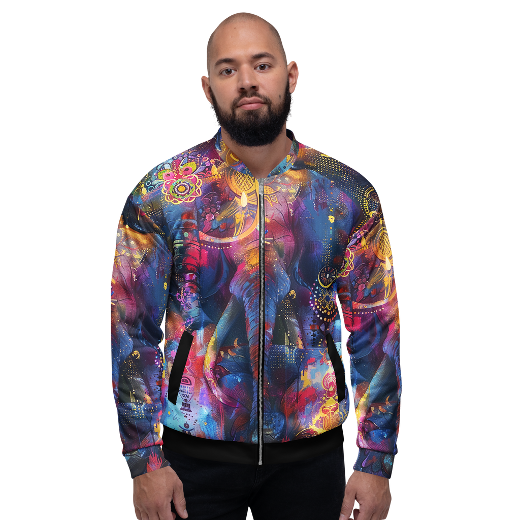 SACRED TUSK DREAM Unisex Bomber Jacket (D06)
