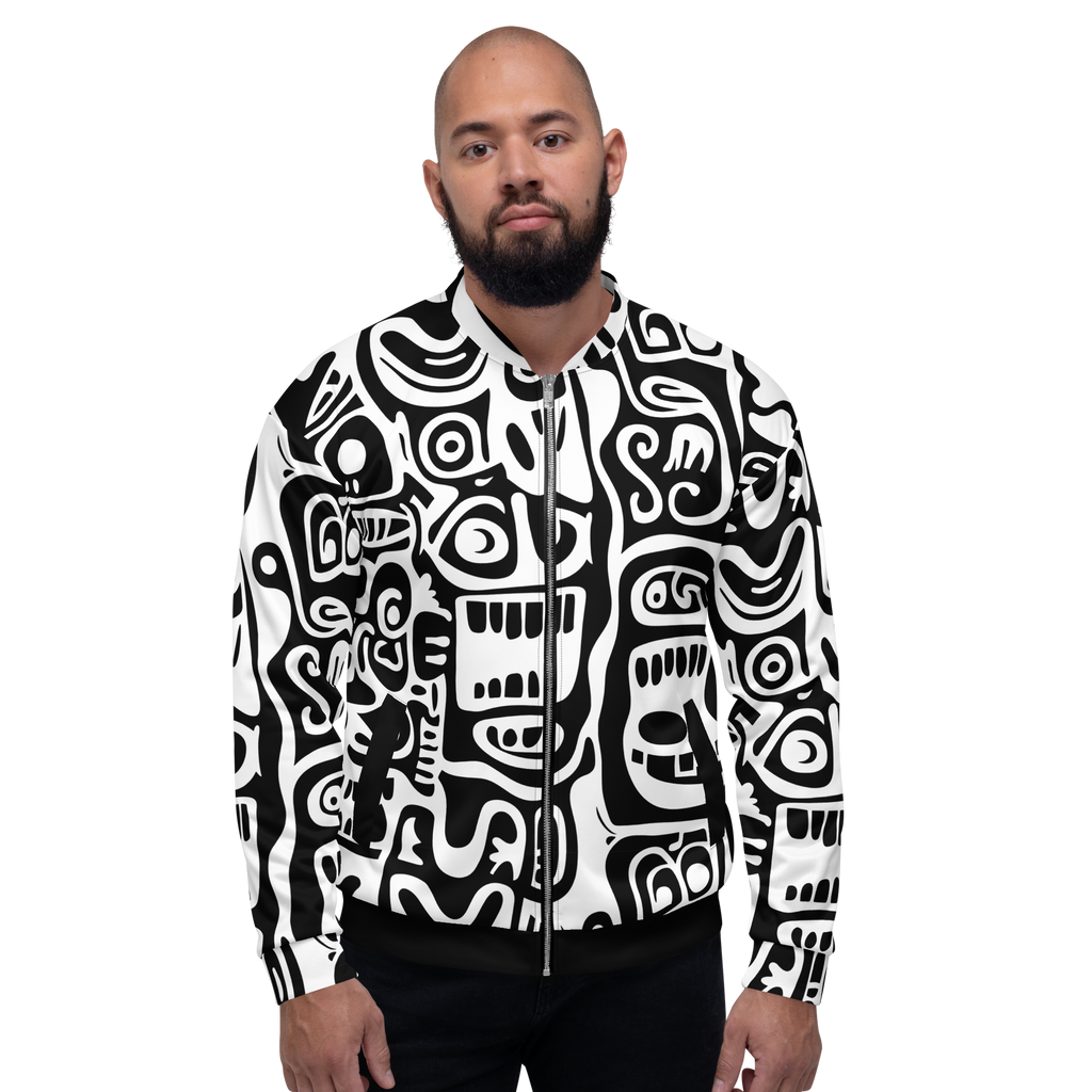 TOTEMI VIBES (inverted) Unisex Bomber Jacket (D05)