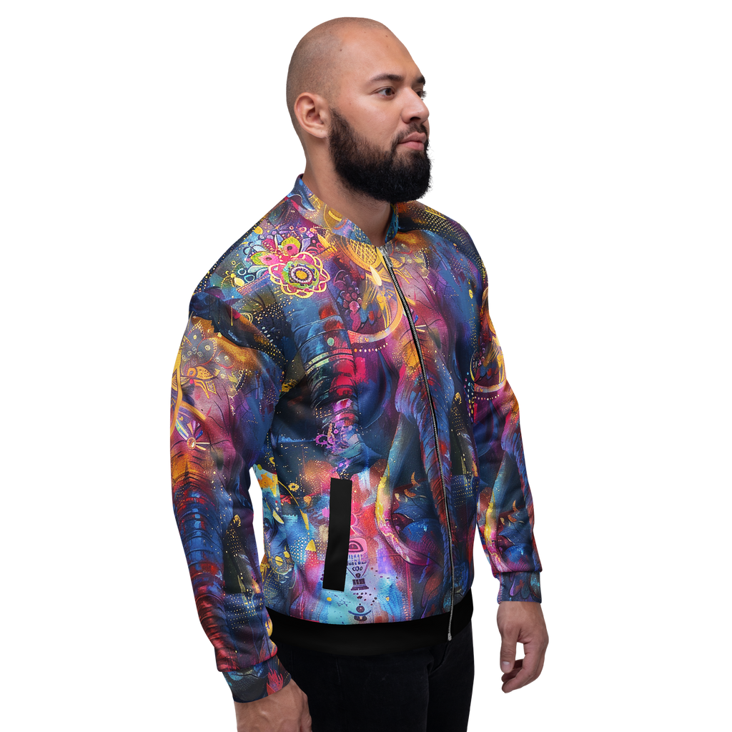 SACRED TUSK DREAM Unisex Bomber Jacket (D06)